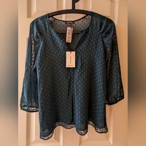 Aritzia Babaton Augustus Blouse Colour Cress Size XXS